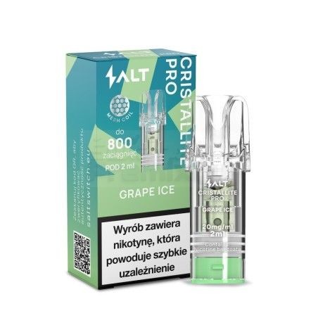 Wkład Cristallite Pro - Grape Ice 20mg - 17,59 zł - Polski (Polish)