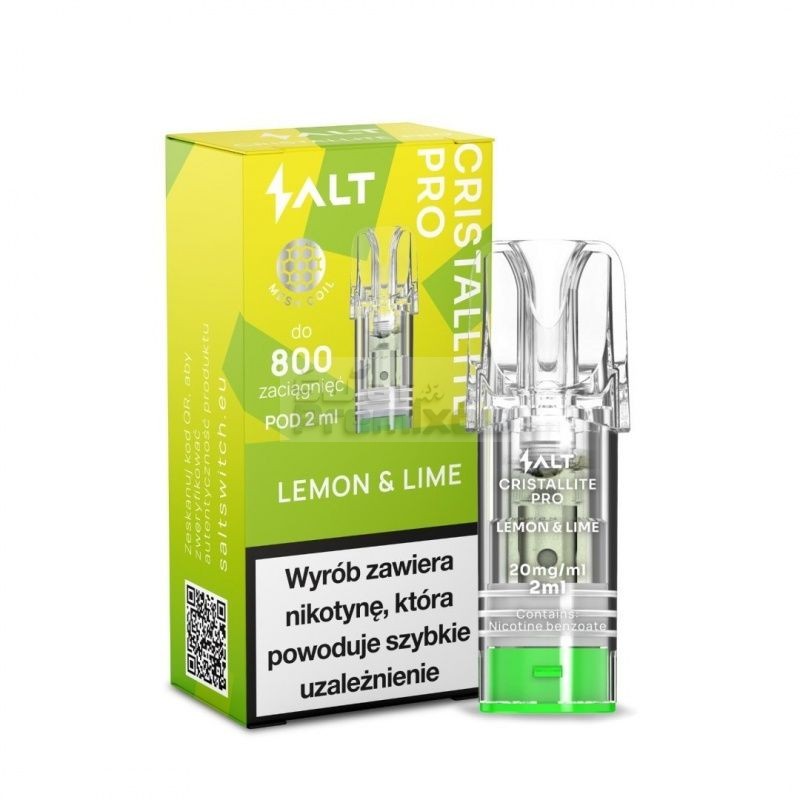 Wkład Cristallite Pro - Lemon & Lime 20mg - 17,59 zł - Polski (Polish) Wkład Cristallite Pro - Lemon & Lime 20mg - 17,59 zł - Polski (Polish)