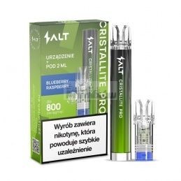 Cristallite Pro - Green Battery + Wkład Blueberry Raspberry 20mg - 27,99 zł - Polski (Polish)