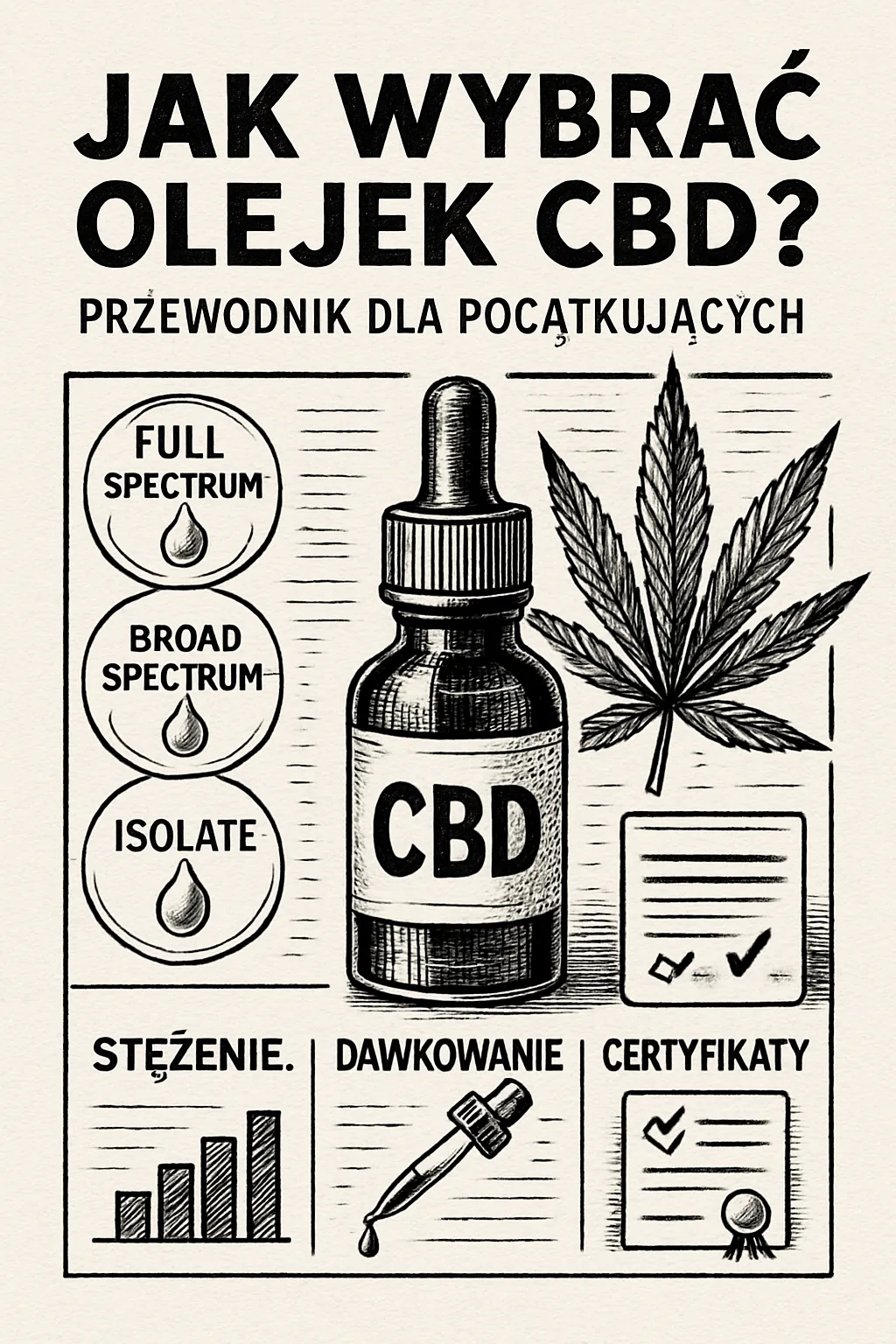 Jak wybrać olejek CBD? Poradnik dla początkujących