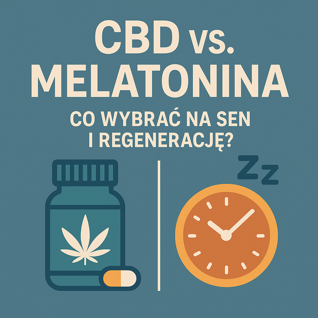CBD vs. melatonina – co działa lepiej na sen i regenerację? CBD vs. melatonina – co działa lepiej na sen i regenerację?