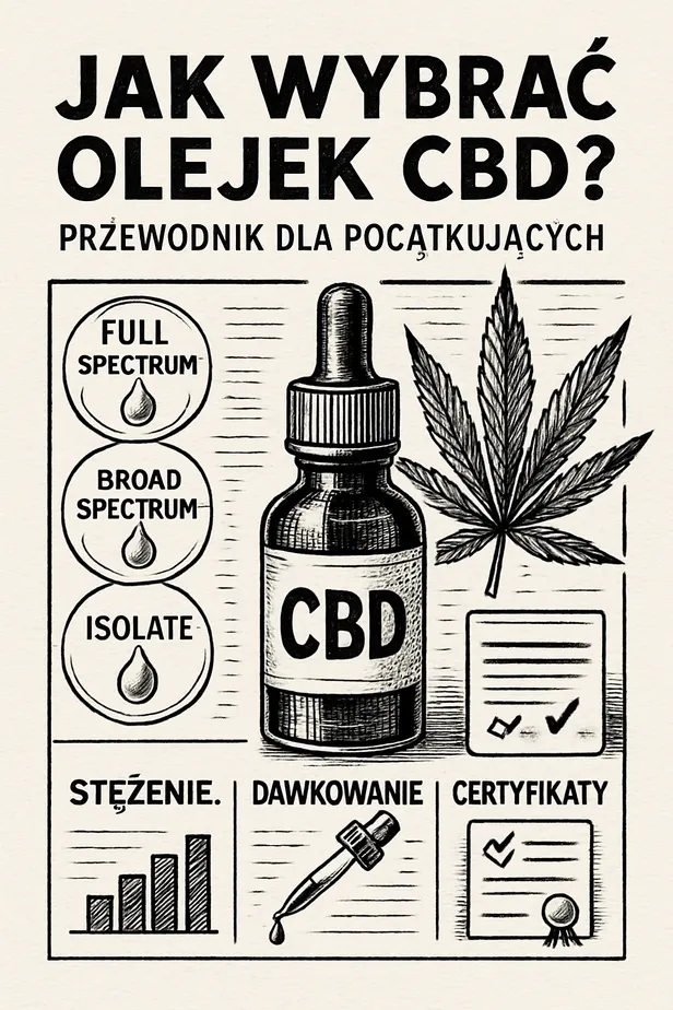 Jak wybrać olejek CBD? Poradnik dla początkujących