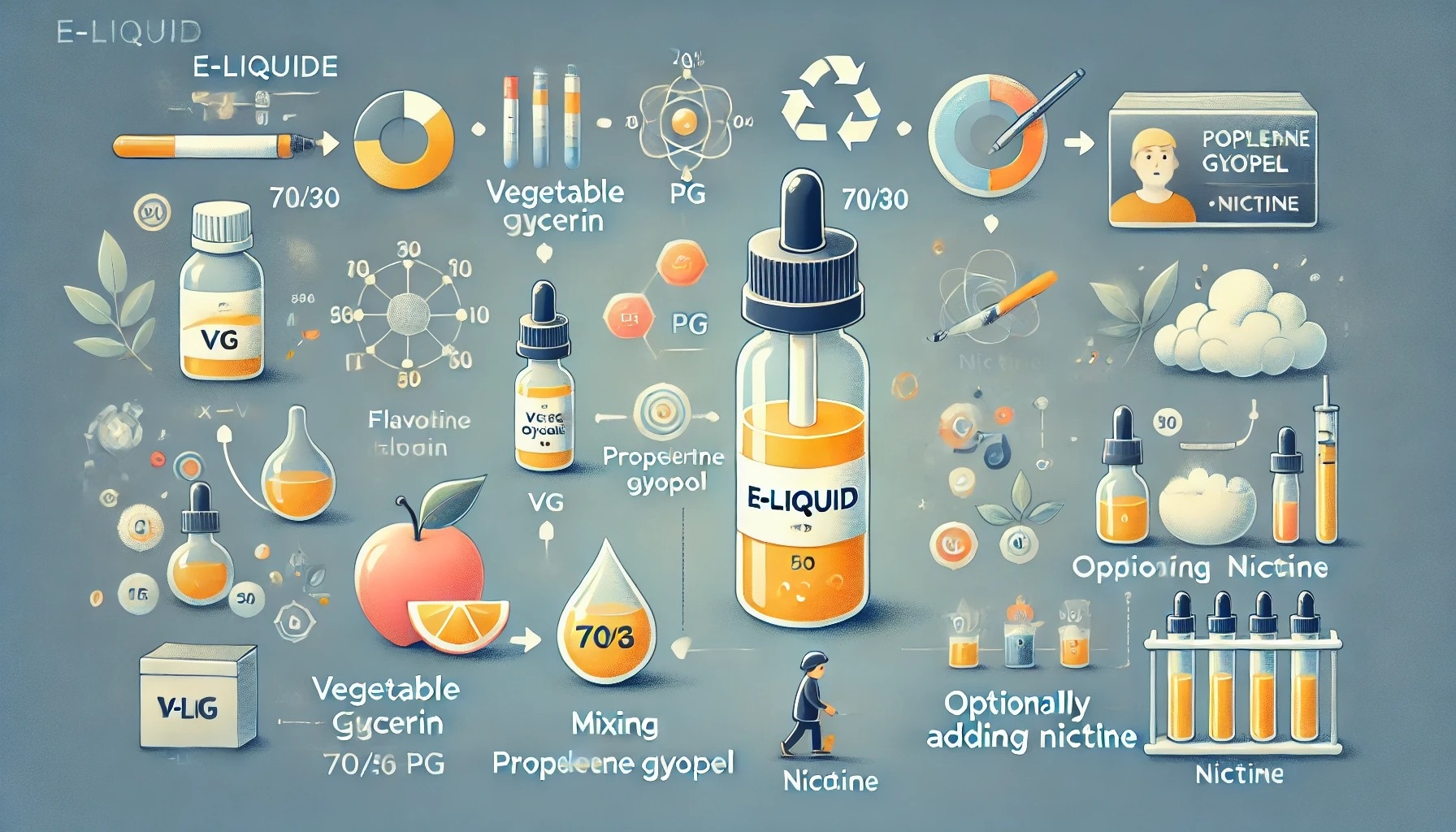Jak zrobić własny liquid do e-papierosa? Przepis, proporcje i mieszanie