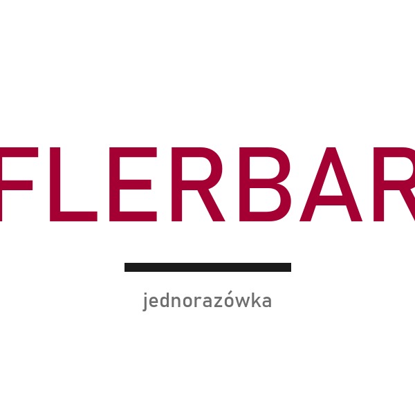 Flerbar — jednorazowy e-papieros Flerbar 600+
