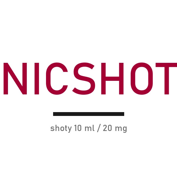 NicShot — shoty nikotynowe 10 ml 20 mg