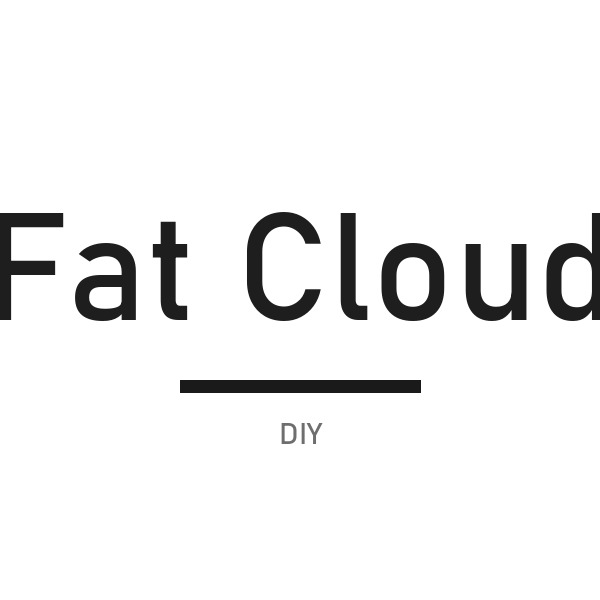 Fat Cloud — grzałki i bawełna DIY