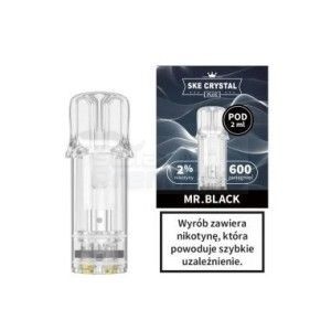 Wkład Evapify Crystal Plus 600+ Mr Black 20mg — wymienny kartridż czarna porzeczka