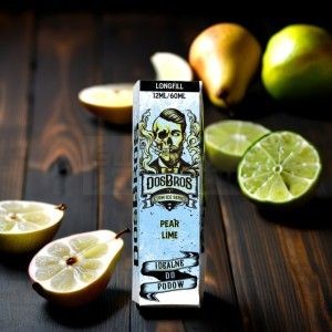 DosBros Longfill Pear Lime 12ml — gruszka limonka