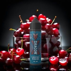 Dragon X Panda Longfill Landrynka Wiśniowa 10ml — wisnia cukierek