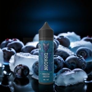 Dragon X Panda Longfill Mroźna Jagoda 10ml — jagoda Ice