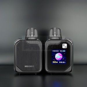Lost Vape Ursa Baby 3 Ebony Wood — pod system hebanowy panel