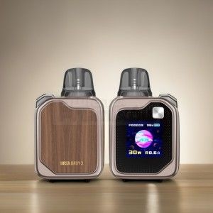 Lost Vape Ursa Baby 3 Oak Wood — pod system z drewnianym panelem