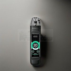 LINVO VBar Force X Stone Grey — szary pod-system open-system z dotykowym OLED, bateria 1000mAh