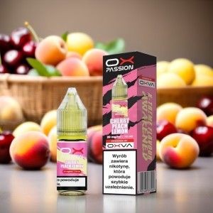 Liquid OX Passion Salt Cherry Peach Lemon 10ml 20mg — sól nikotynowa, smak wiśnia brzoskwinia cytryna