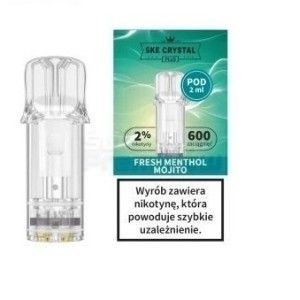 Wkład Evapify Crystal Plus 600+ Fresh Menthol Mojito 20mg — zamienny kartridż