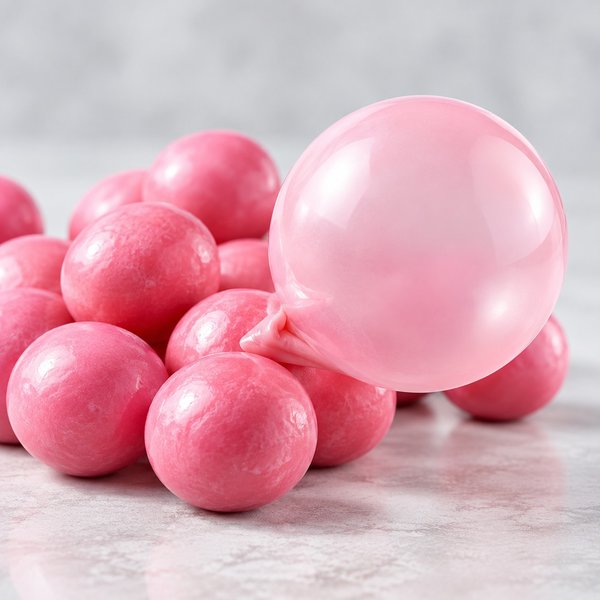 Guma balonowa – grafika smaku