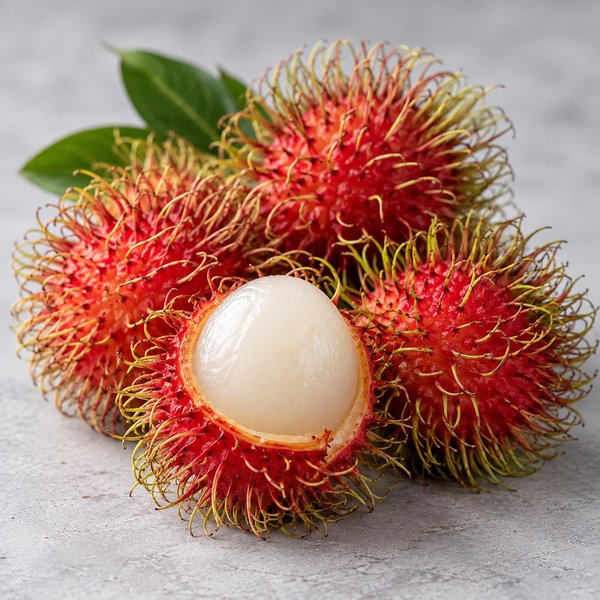 Rambutan – grafika smaku